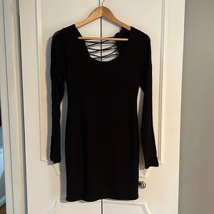 Black Bodycon Mini Dress Size Small